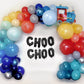 Choo Choo Train Balloon Garland Kit