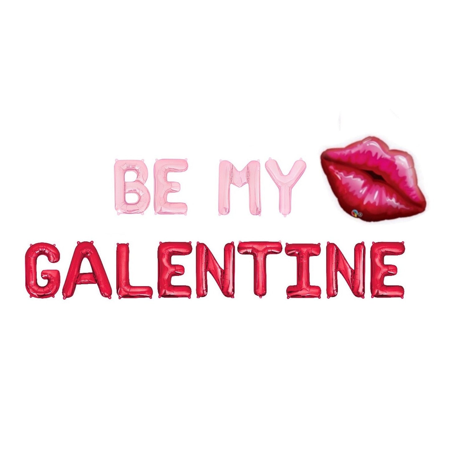 Be My Galentine Letter Balloon Kit