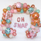 Pastel Oh Snap Gingerbread Christmas Balloon Garland Kit