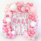 Gals Galentine's Hearts Balloon Garland Kit