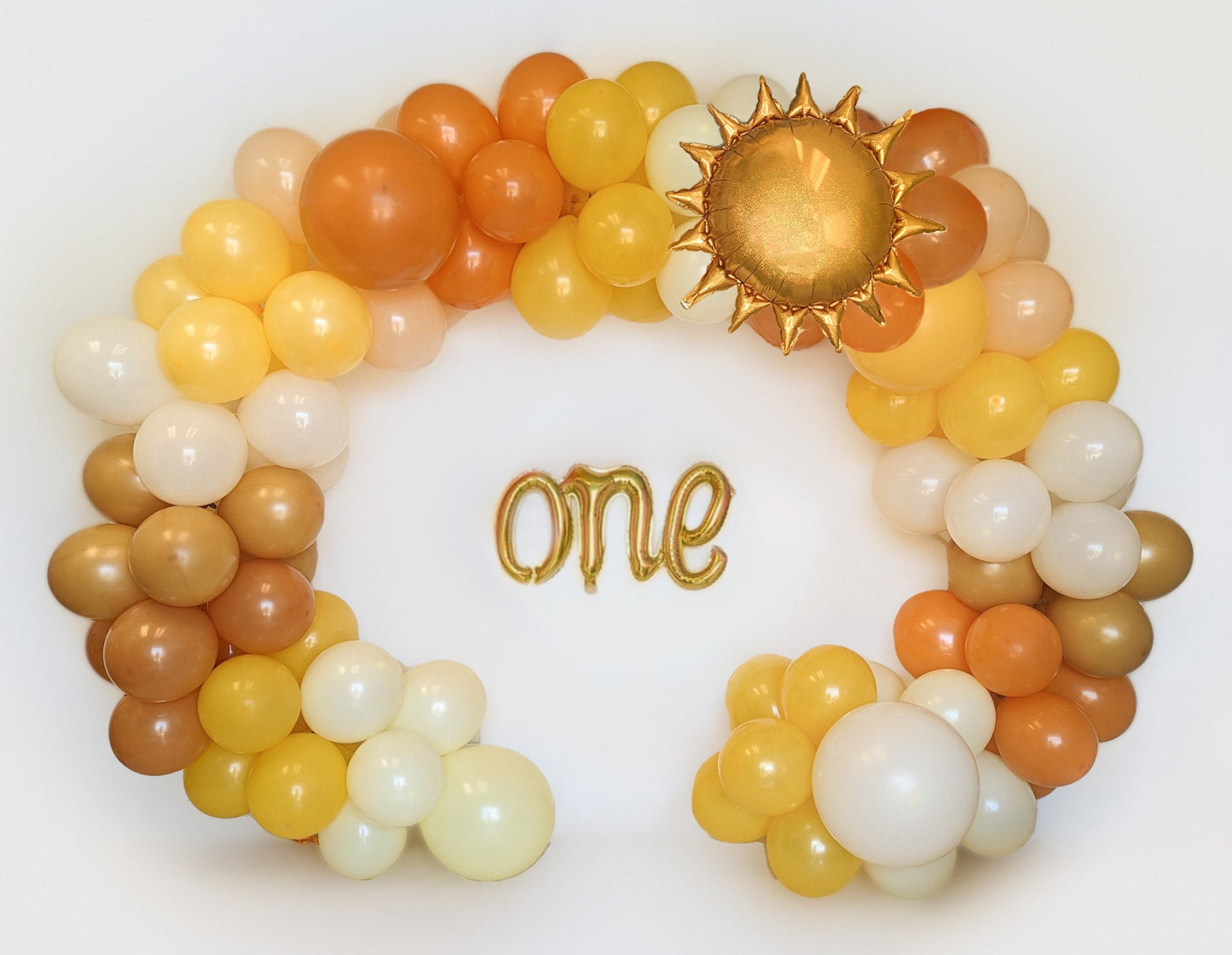 Sparkly Sun One Balloon Garland Kit