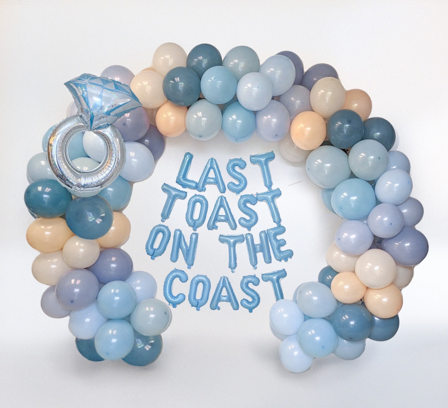 Last Toast on The Coast Balloon Garland Kit