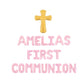 Custom Names First Communion Letter Balloon Kit