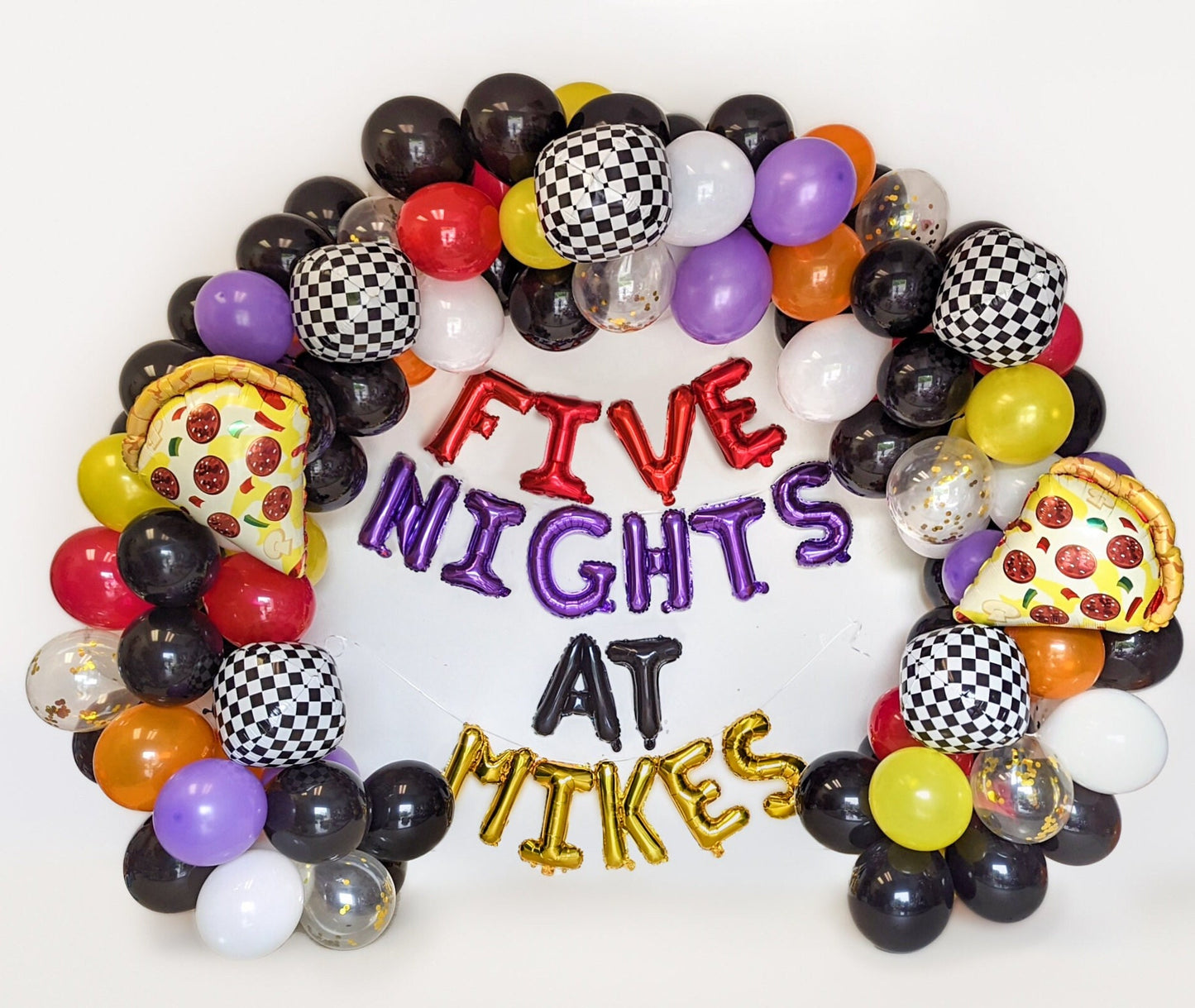 Horror Five Nights Balloon Garland Kit