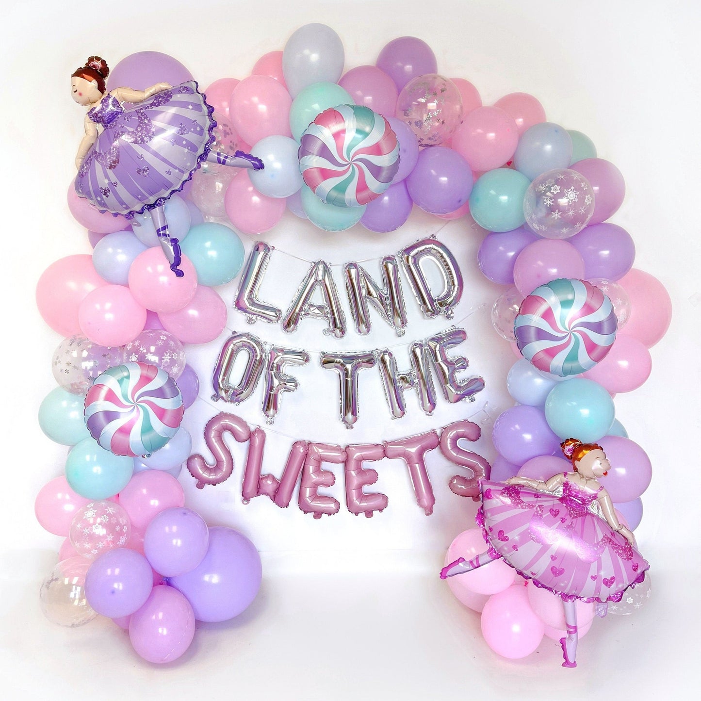 Land of the Sweets Christmas Balloon Garland Kit