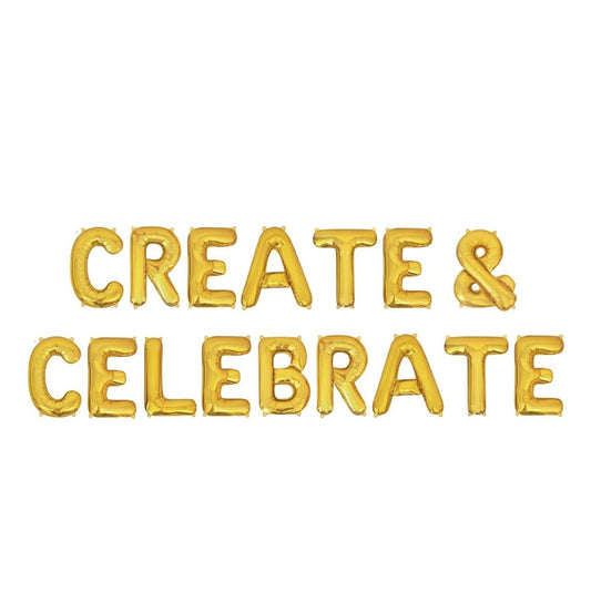 Create & Celebrate Letter Balloon Kit