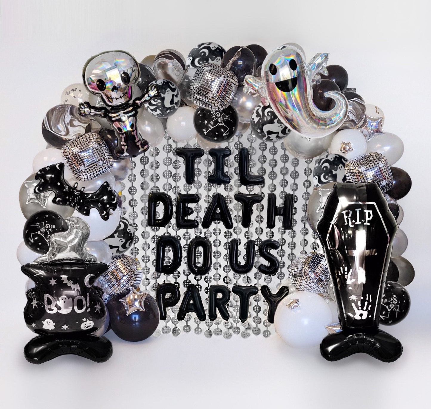 Til Death Do Us Party Halloween Balloon Garland Kit