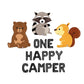 One Happy Camper Letter Balloons Kit