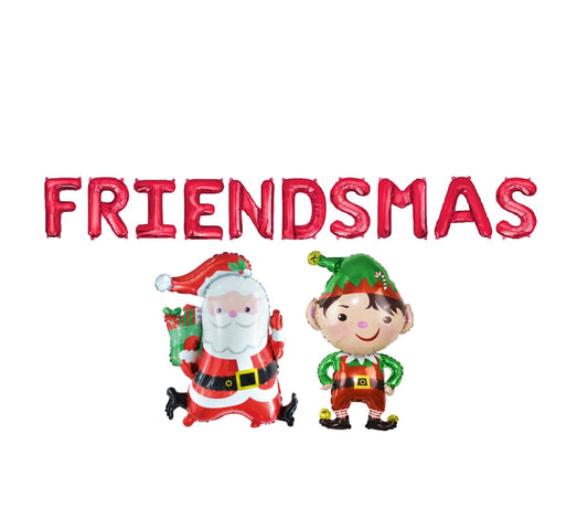 Friendsmas Letter Balloon Kit