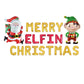 Merry Elfin Christmas Letter Balloon Kit