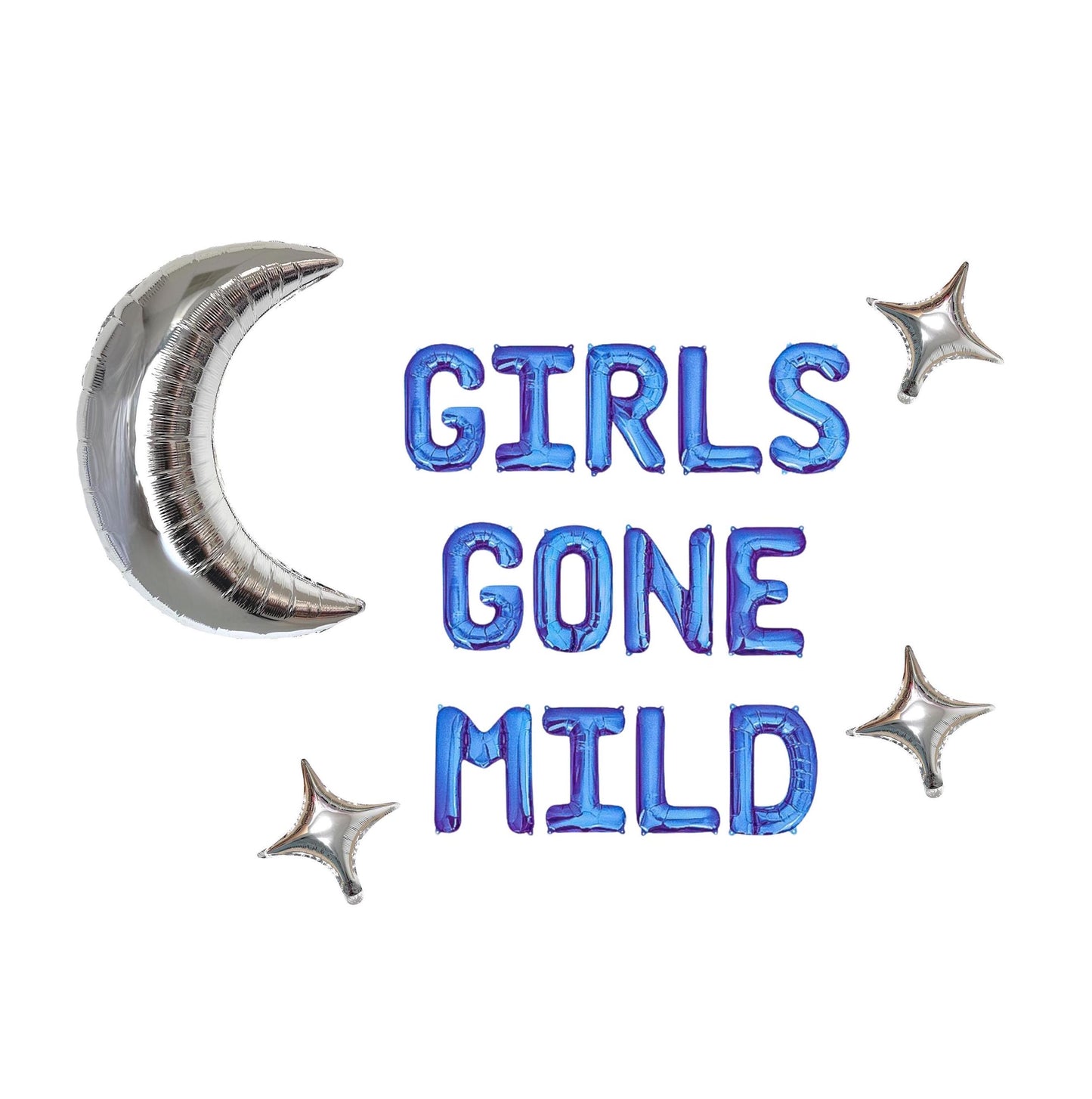 Girls Gone Mild Letter Balloon Kit