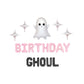 Birthday Ghoul Halloween Letter Balloon Kit