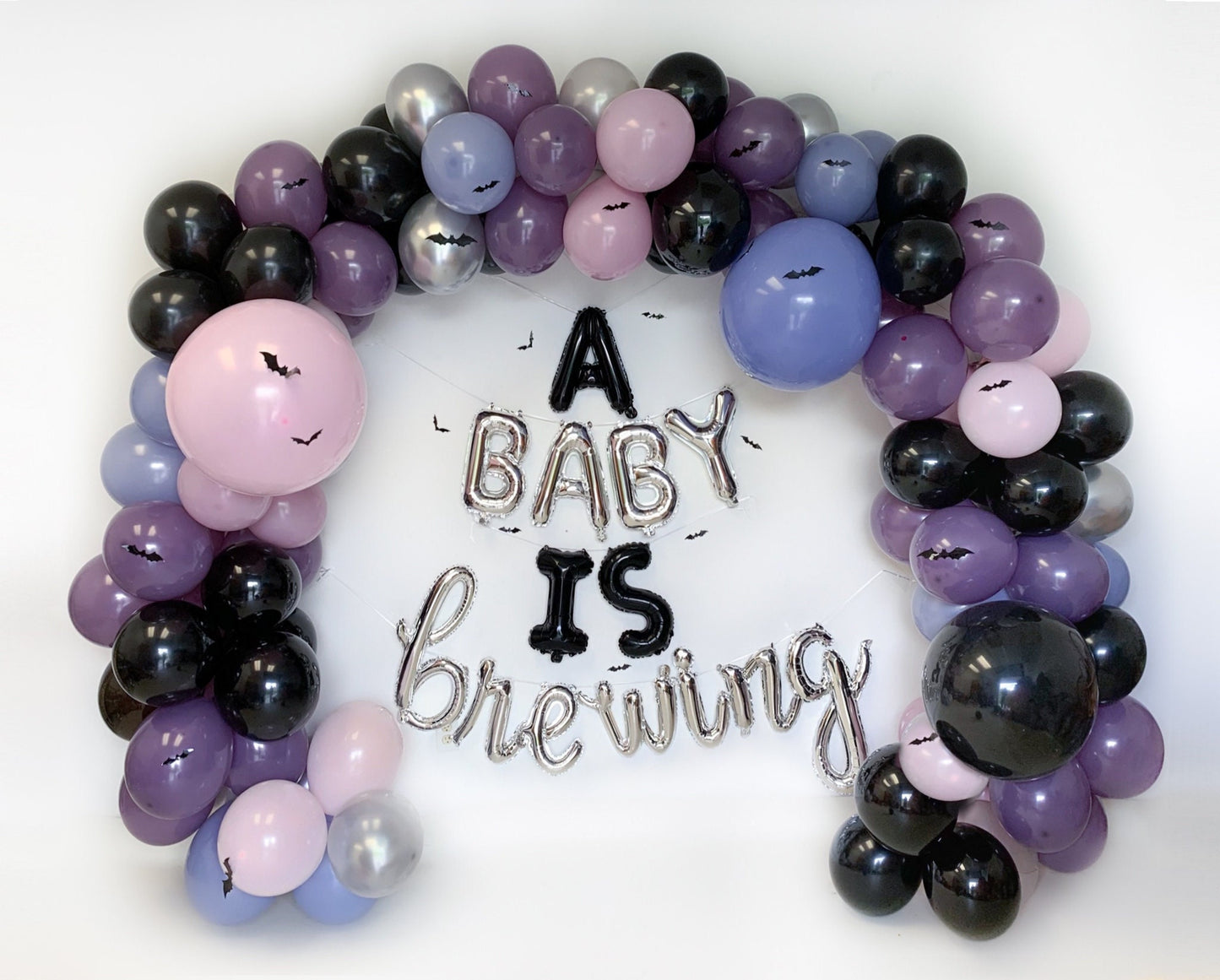 A Baby is Brewing Halloween Balloon Garland Kit