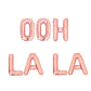 Ooh La La Letter Balloon Kit