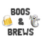 Boos And Brews Halloween Party Letter Balloon Kit