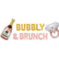 Bubbly & Brunch Letter Balloon Kit