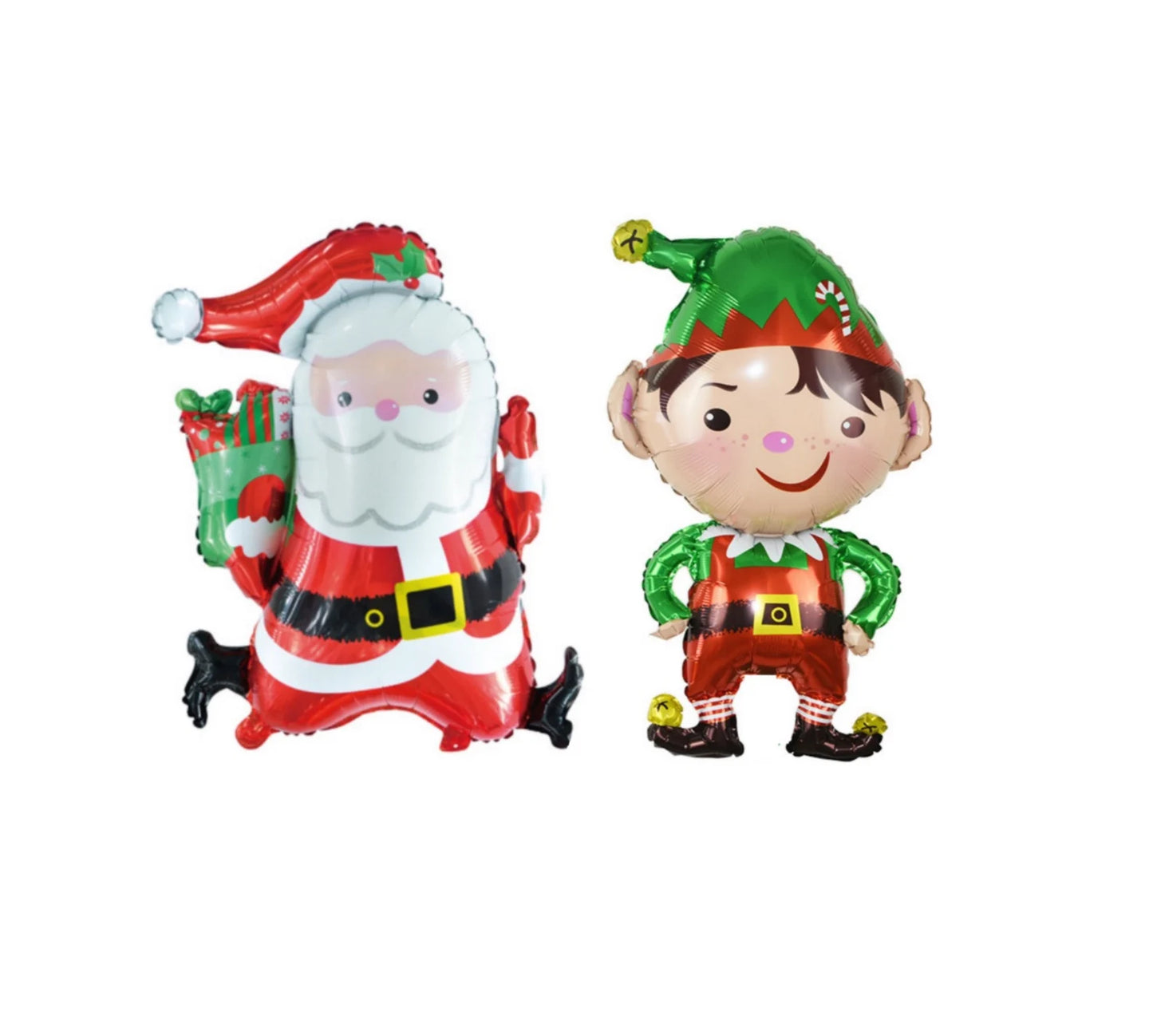 Lets Get Elfed Up Christmas Themed Letter Balloon Kit