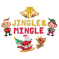 Jingle & Mingle Christmas Letter Balloon Kit