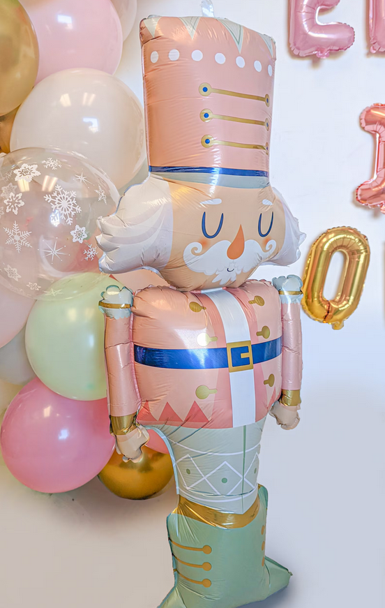 Pastel Nutcracker Christmas Balloon Garland Kit