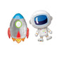 Two The Moon Astronaut Letter Balloon Kit