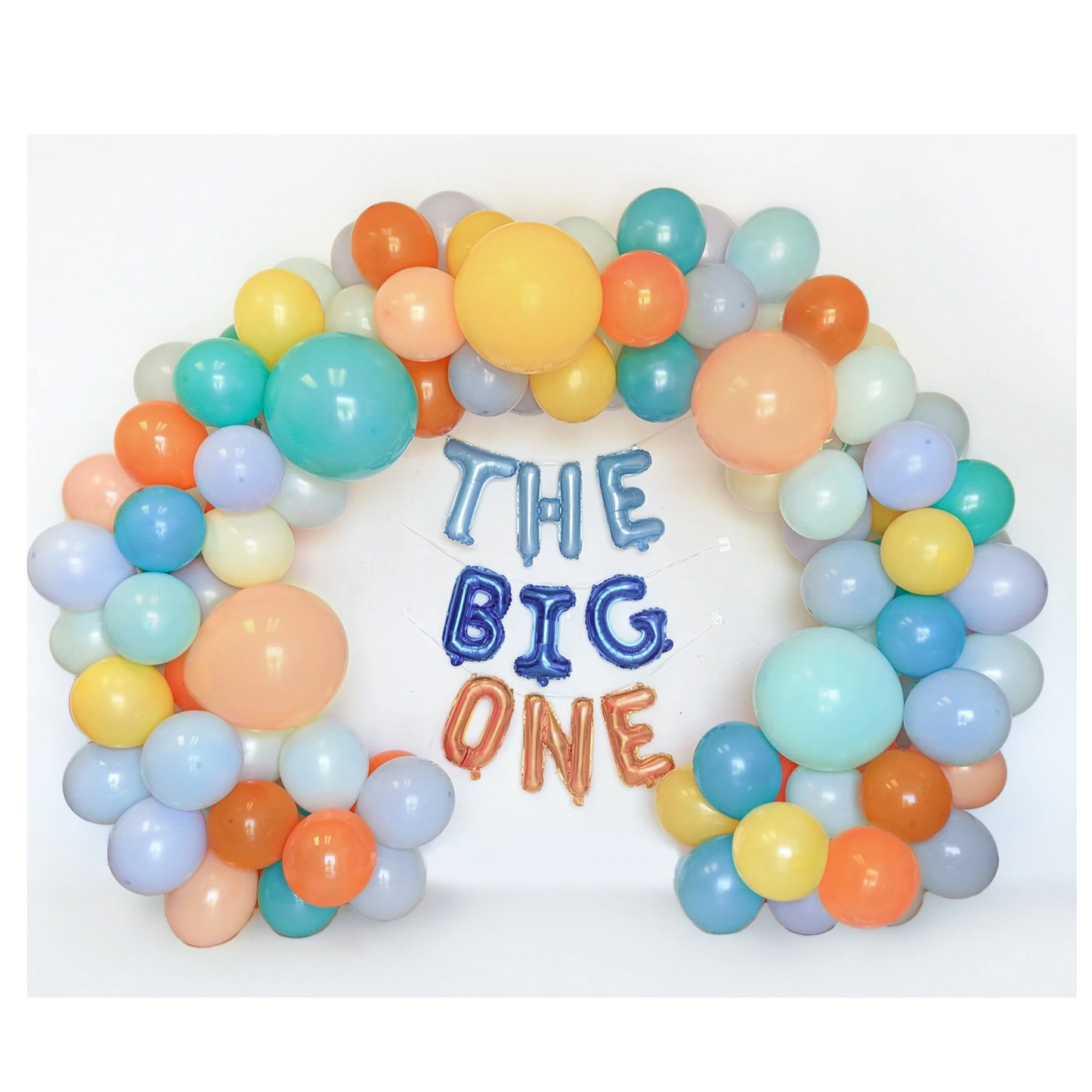 The Big One Bright Surf Balloon Garland Kit