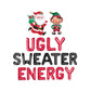 Ugly Sweater Energy Christmas Letter Balloon Kit