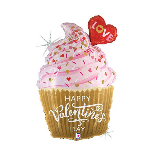 Valentines Cupcake Balloon