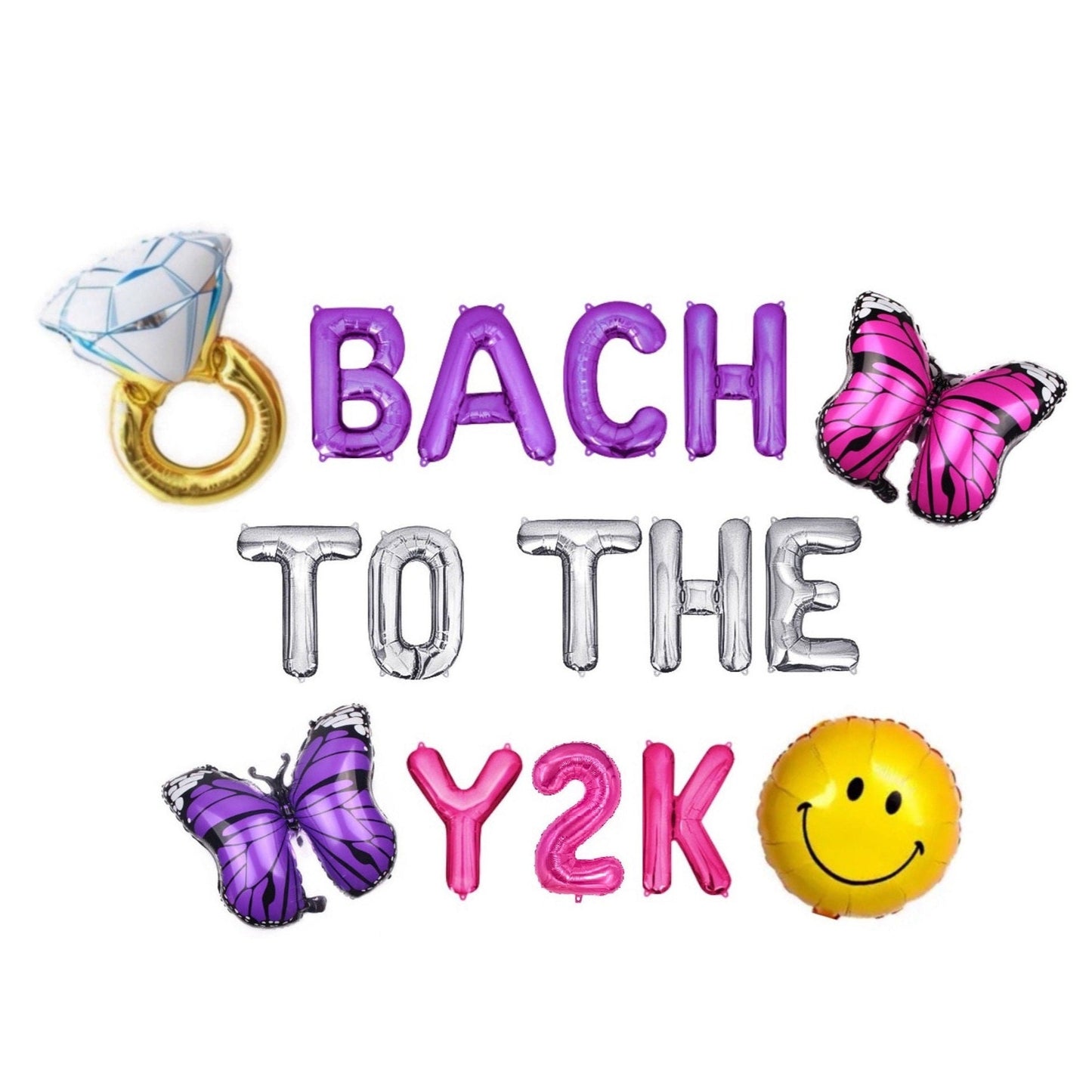 Bach To The Y2K Letter Balloon Kit