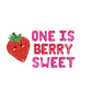 One Is Berry Sweet Strawberry Letter Balloon Kit