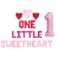 One Little Sweetheart Valentines Day Themed Letter Balloon Kit