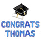 Congrats Custom Graduation Letter Balloon Kit