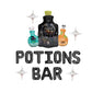 Potions Bar Halloween Letter Balloon Kit