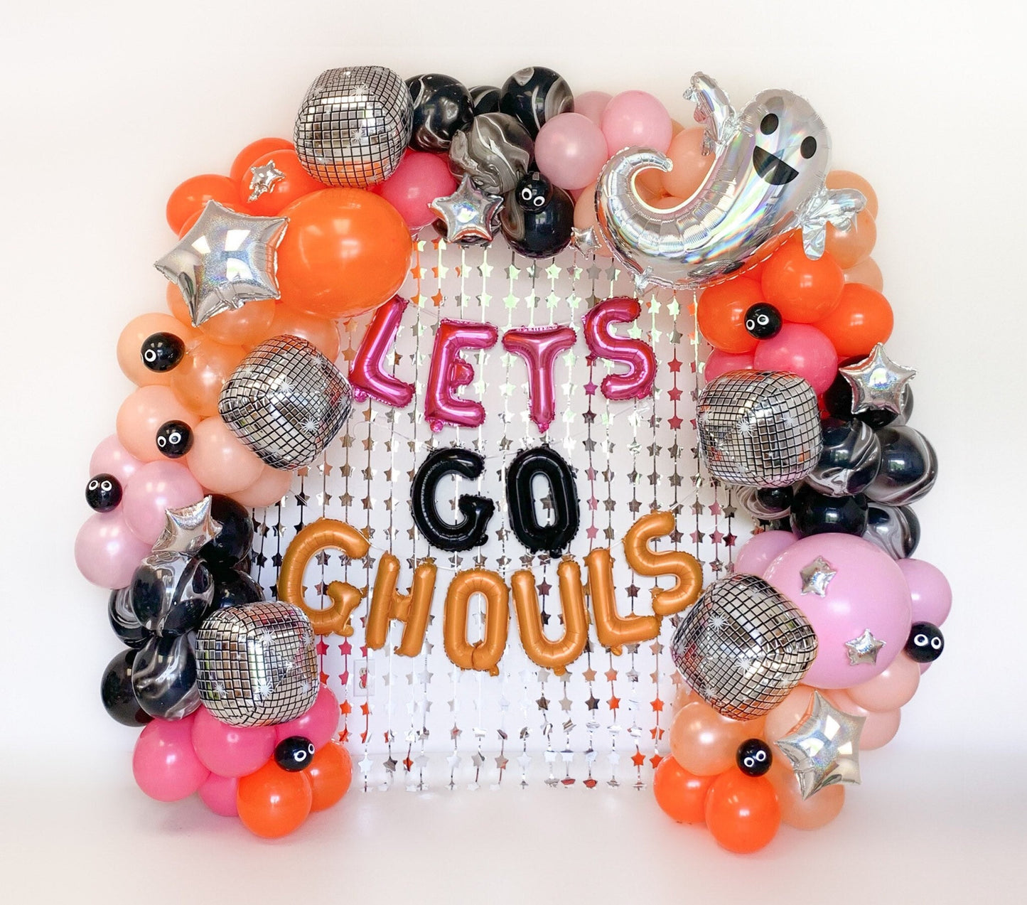 Lets Go Ghouls Halloween Balloon Garland Kit