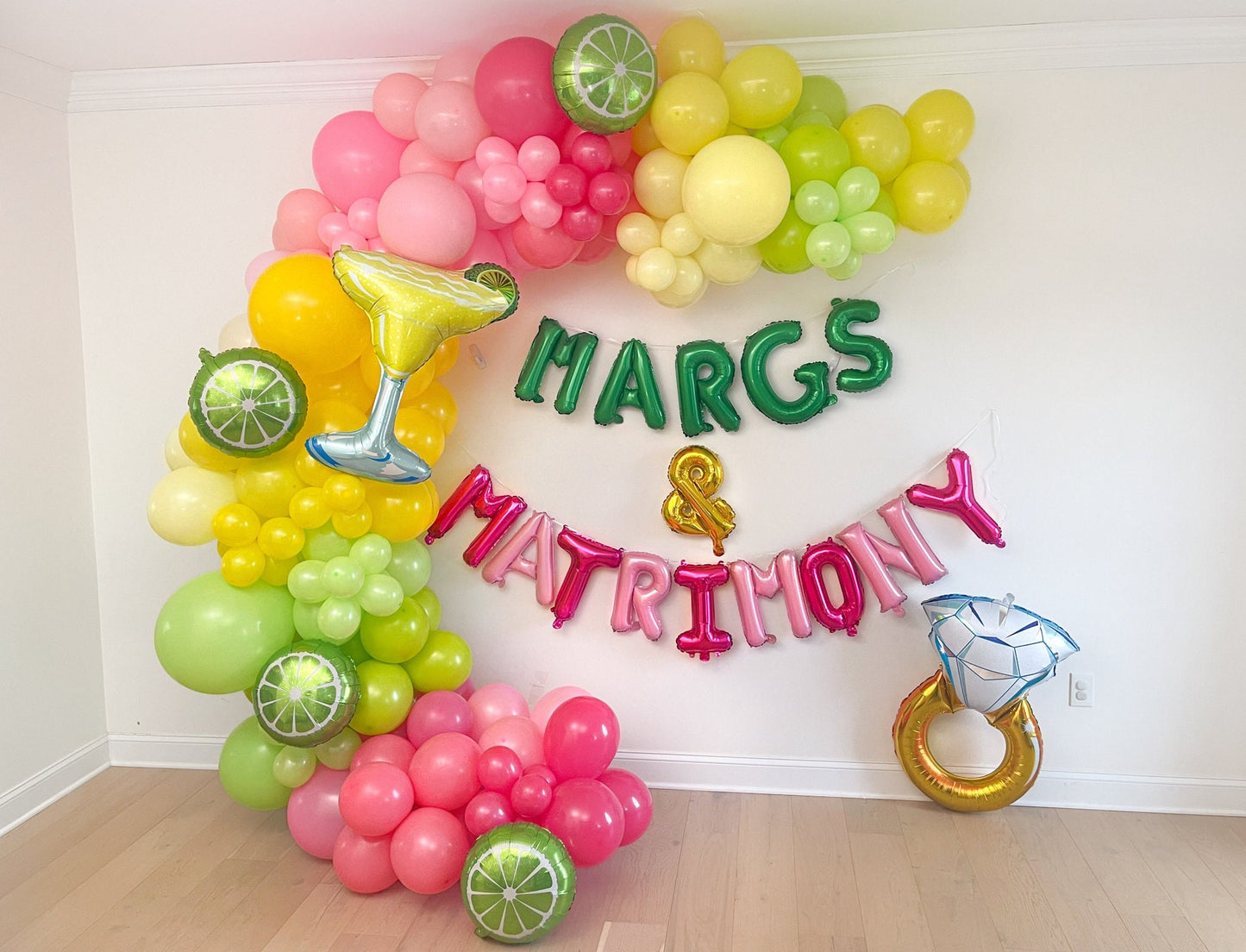 Margs and Matrimony Balloon Garland Kit