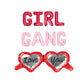 Girl Gang Galentines Day Themed Letter Balloon Kit