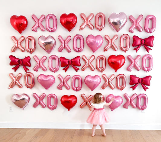 Valentines XOXO Decor Balloon Banner
