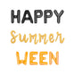 Happy SummerWeen Letter Balloon Kit