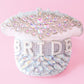 Bedazzled Bride Hat