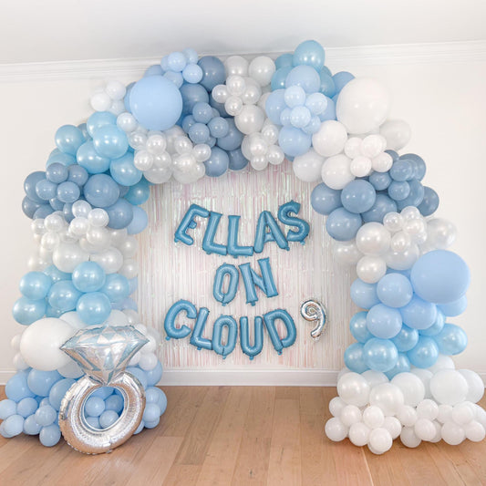 Shes On Cloud 9 Balloon Garland Kit