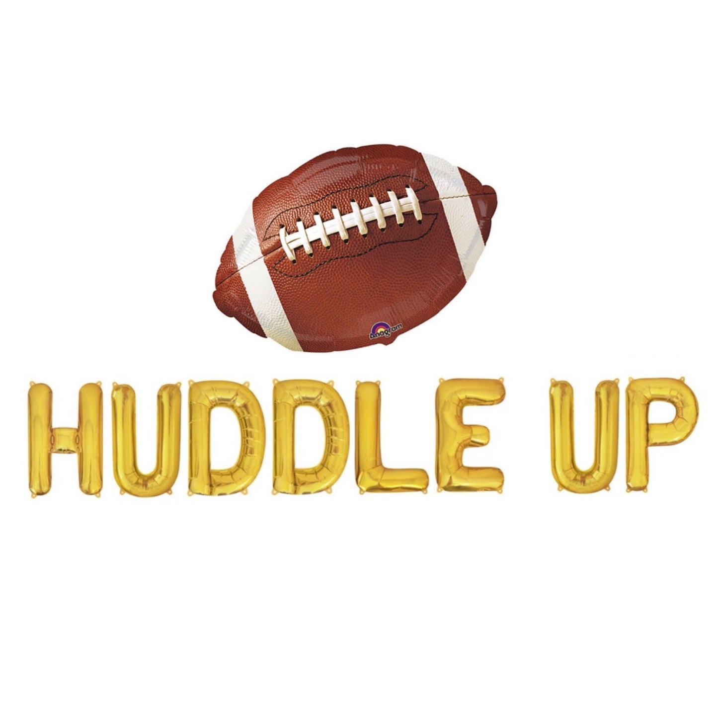 Huddle Up Football Letter Balloon Kit