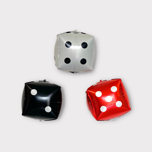 3D Dice Balloons