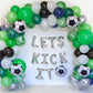 Lets Kick It Soccer Balloon Garland Kit