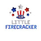 Little Firecracker Letter Balloon Kit