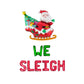 We Sleigh Christmas Letter Balloon Kit