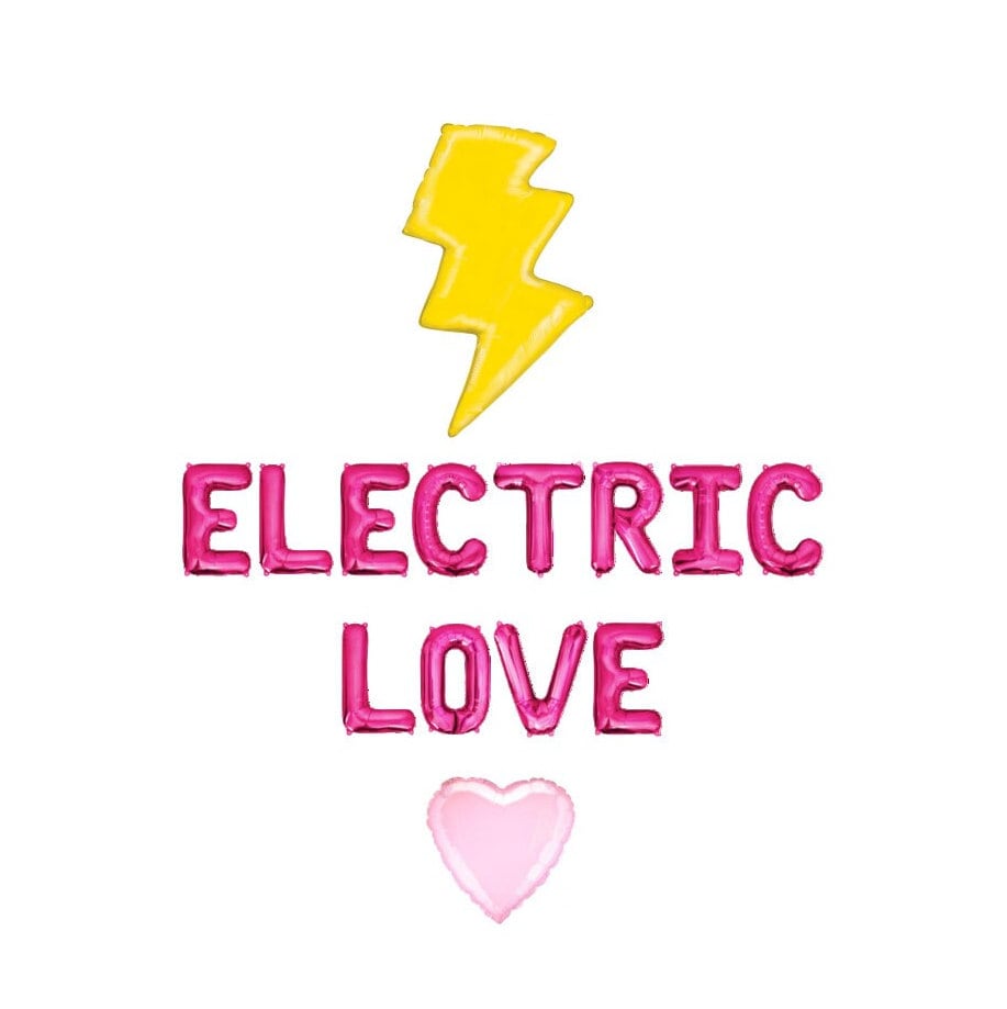 Electric Love Letter Balloon Kit