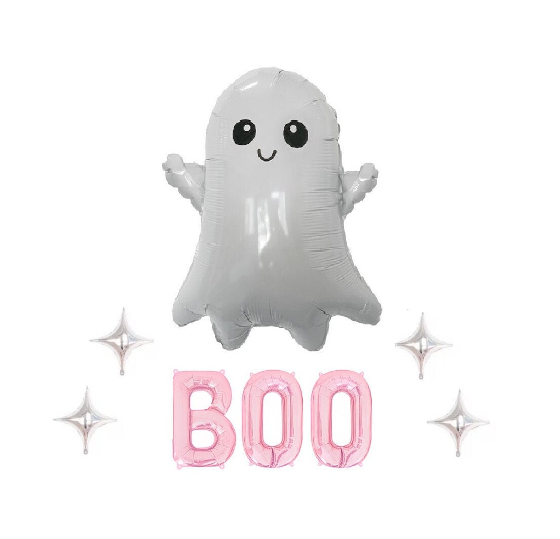 Boo Halloween Letter Balloon Kit