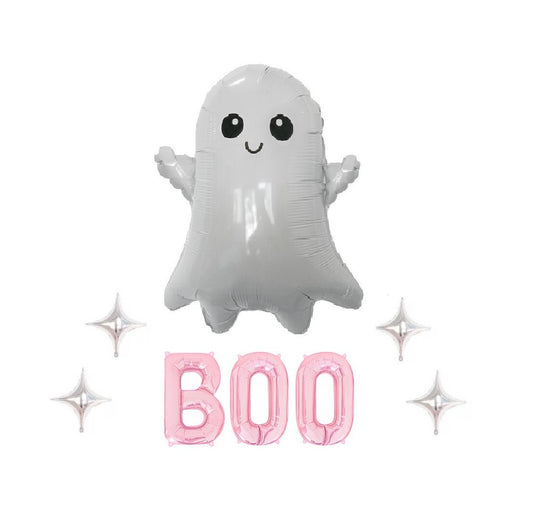 Boo Halloween Letter Balloon Kit