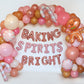 Baking Spirits Bright Christmas Balloon Garland Kit