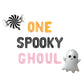 One Spooky Ghoul Letter Balloon Kit