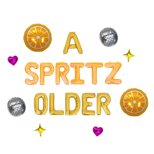 A Spritz Older Letter Balloon Kit